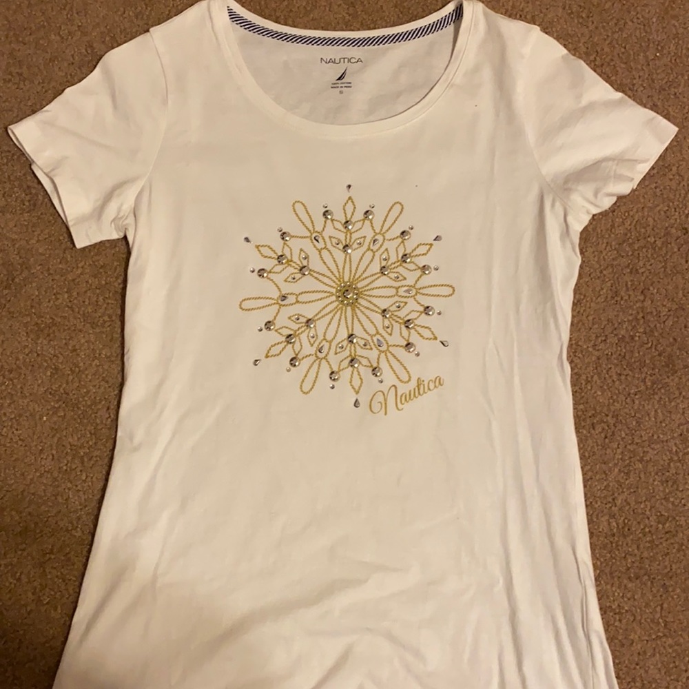 Short sleeved Nautica shirt